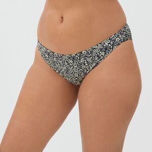 NWT EVERLANE Bikini Bottoms Womens Medium Floral Full Coverage Boho Bohemian